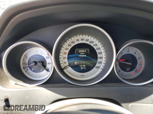 2014 Mercedes-Benz C 250 Sport with VIN WDDGF4HB7EA963401, listed as a Copart auction lot 54152815 with 155,264 mi miles and Salvage title. Bid and sale history available at DreamBid. Image 9.