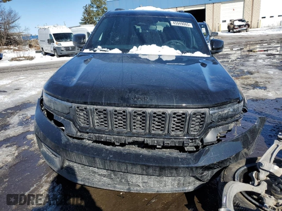 2024 Jeep Grand Cherokee Laredo X with VIN 1C4RJHAG4RC218341, listed as a Copart auction lot 45949065 with 13,426 mi miles and Clean Title. Bid and sale history available at carsss.com. Image 5.