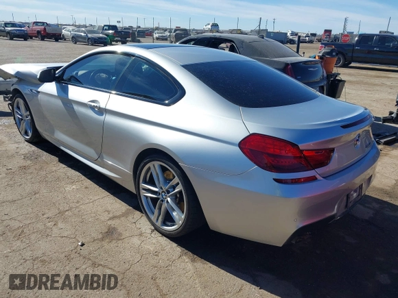 2014 BMW 6 Series 650i with VIN WBAYM9C57ED248195, listed as a IAAI auction lot 41231716 with Not Provided miles and . Bid and sale history available at carsss.com. Image 3.