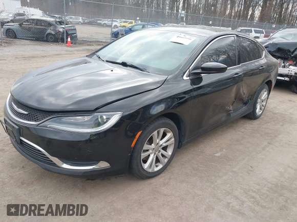 2016 Chrysler 200 Limited with VIN 1C3CCCAB9GN144394, listed as a IAAI auction lot 41665598 with 125,910 mi miles. Bid and sale history available at carsss.com. Image 17.