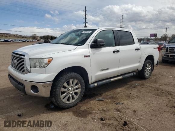 2012 Toyota Tundra 4WD Truck with VIN 5TFDY5F17CX252265, listed as a Copart auction lot 51209395 with 111,183 mi miles and Salvage Title. Bid and sale history available at carsss.com. Image 1.