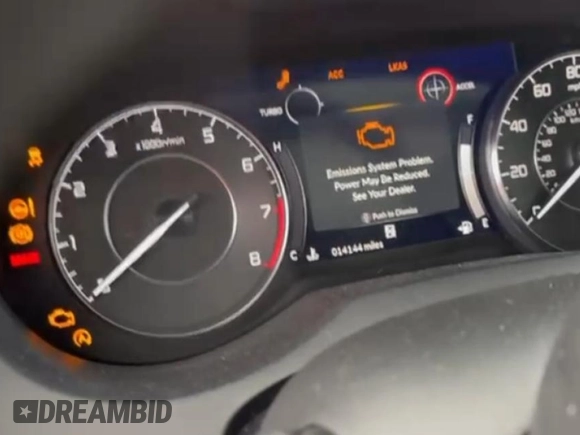 2021 Acura RDX Technology with VIN 5J8TC1H50ML023309, listed as a Copart auction lot 59210935 with 14,144 mi miles and Salvage title. Bid and sale history available at DreamBid. Image 9.