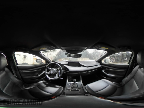 2020 Mazda 3 with VIN JM1BPALM6L1157409, listed as a Copart auction lot 88316725 with 124,313 mi miles and Salvage title. Bid and sale history available at DreamBid. Image 15.