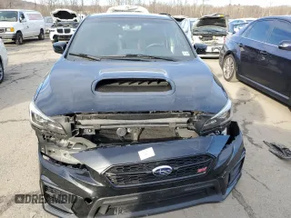 2021 Subaru WRX STI with VIN JF1VA2E63M9803680, listed as a Copart auction lot 82347044 with 21,859 mi miles and Salvage Title. Bid and sale history available at carsss.com. Image 5.
