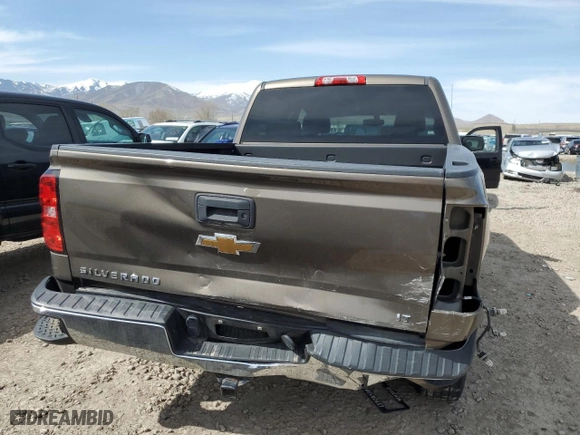 2015 Chevrolet Silverado 1500 LT with VIN 3GCUKREC0FG276928, listed as a Copart auction lot 52020105 with 91,524 mi miles and Salvage Title. Bid and sale history available at carsss.com. Image 6.