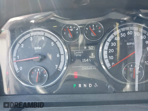 2012 Ram 1500 Tradesman with VIN 1C6RD7FP3CS247778, listed as a IAAI auction lot 42015726 with 290,565 mi miles. Bid and sale history available at carsss.com. Image 7.