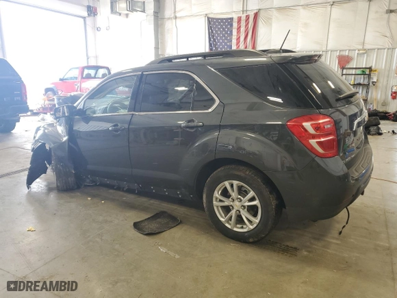 2017 Chevrolet Equinox LT with VIN 2GNFLFEK2H6136638, listed as a Copart auction lot 54166245 with 0 mi miles and Non Repairable. Bid and sale history available at carsss.com. Image 2.