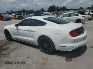 2015 Ford Mustang V6 with VIN 1FA6P8AM0F5350767, listed as a Copart auction lot 59239465 with 109,097 mi miles and Salvage title. Bid and sale history available at DreamBid. Image 2.