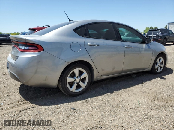 2016 Dodge Dart SXT with VIN 1C3CDFBBXGD538179, listed as a Copart auction lot 52308915 with 124,190 mi miles and Salvage Title. Bid and sale history available at carsss.com. Image 3.