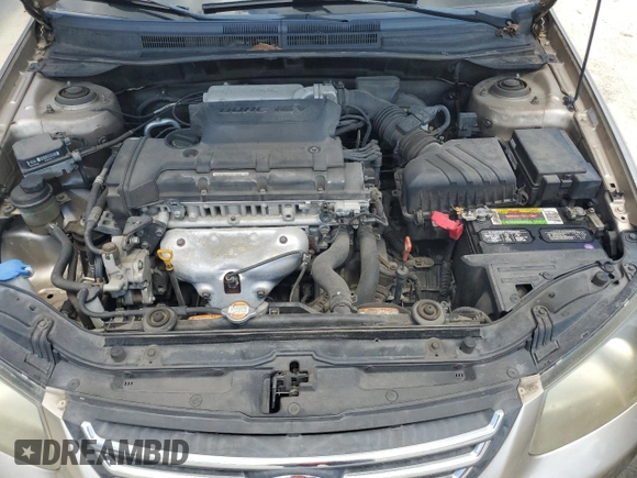 2009 Kia Spectra EX with VIN KNAFE221195600794, listed as a Copart auction lot 68090154 with 77,037 mi miles and Salvage Title. Bid and sale history available at carsss.com. Image 11.