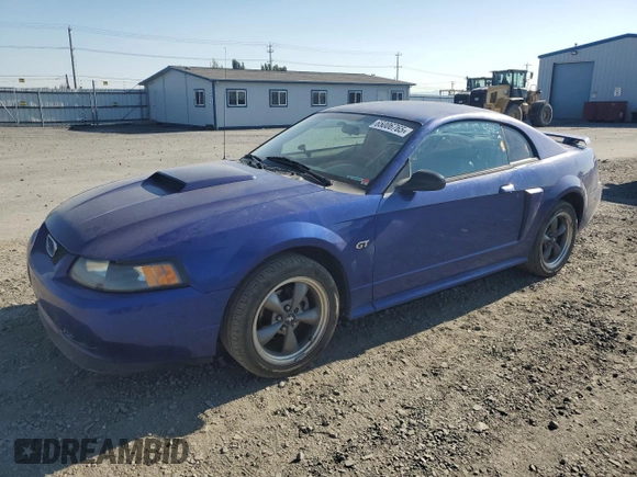 2003 Ford Mustang GT Deluxe with VIN 1FAFP42X13F320605, listed as a Copart auction lot 65006765 with 144,718 mi miles and Clean title. Bid and sale history available at DreamBid. Image 1.