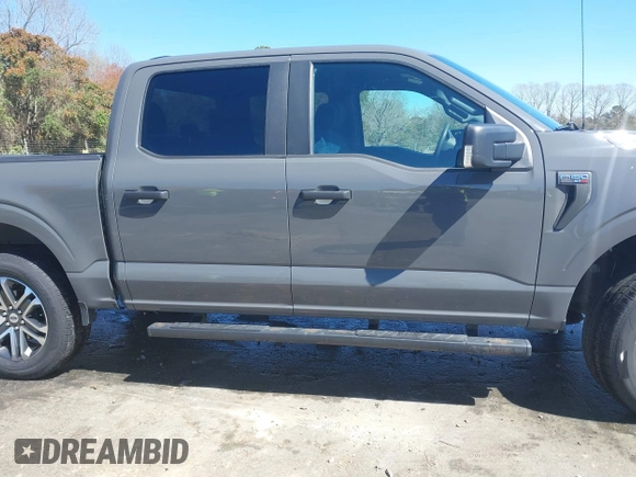 2021 Ford F-150 XL with VIN 1FTEW1EP0MFA56166, listed as a IAAI auction lot 41858793 with 48,498 mi miles and . Bid and sale history available at DreamBid. Image 13.