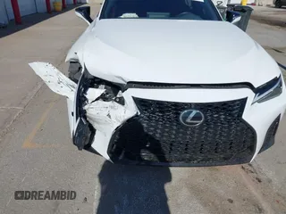 2022 Lexus IS 350 F Sport with VIN JTHGZ1E26N5023327, listed as a IAAI auction lot 42286717 with 32,098 mi miles and . Bid and sale history available at DreamBid. Image 6.