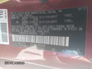 2018 Toyota Sienna LE Auto Access Seat with VIN 5TDKZ3DC9JS908806, listed as a IAAI auction lot 42457277 with 166,229 mi miles and . Bid and sale history available at DreamBid. Image 9.