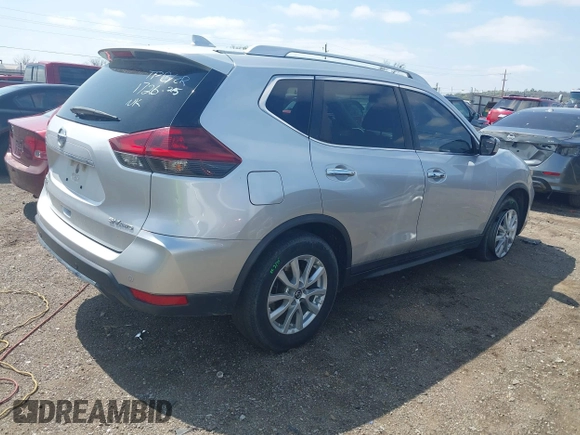 2020 Nissan Rogue S with VIN KNMAT2MVXLP526810, listed as a IAAI auction lot 41920992 with 115,842 mi miles. Bid and sale history available at carsss.com. Image 4.