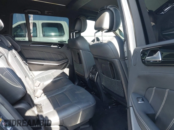 2018 Mercedes-Benz GLS 63 AMG with VIN 4JGDF7FE2JB036480, listed as a IAAI auction lot 39798161 with 38,731 mi miles and . Bid and sale history available at DreamBid. Image 8.