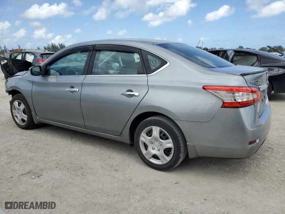 2014 Nissan Sentra SV with VIN 3N1AB7AP7EY277473, listed as a Copart auction lot 51995935 with 133,162 mi miles and Salvage Title. Bid and sale history available at carsss.com. Image 2.