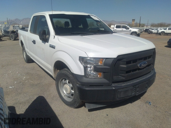 2017 Ford F-150 XL with VIN 1FTEX1C83HKD10426, listed as a IAAI auction lot 41720579 with 188,145 mi miles. Bid and sale history available at carsss.com. Image 1.