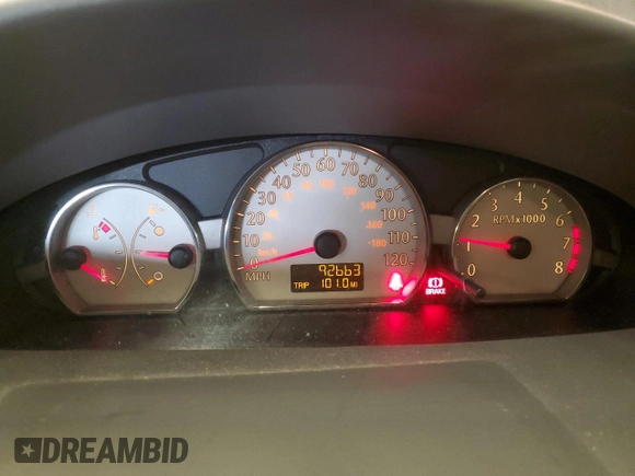2005 Saturn ION ION 3 z VIN 1G8AL52F85Z142426, wystawiony jako Copart lot #81863744 z przebiegiem 92 663 mil mil oraz Tytuł czysty. Historia ofert i sprzedaży dostępna na DreamBid. Obrazek 9.