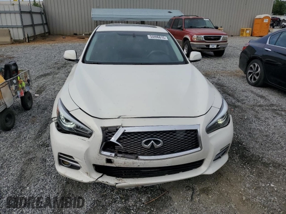 2014 Infiniti Q50 Premium с VIN JN1BV7ARXEM697759, выставлен на аукционе Copart как лот 55996815 с пробегом 129 642 миль миль и Списание • Salvage title. История ставок и продаж доступна на DreamBid. Изображение 5.