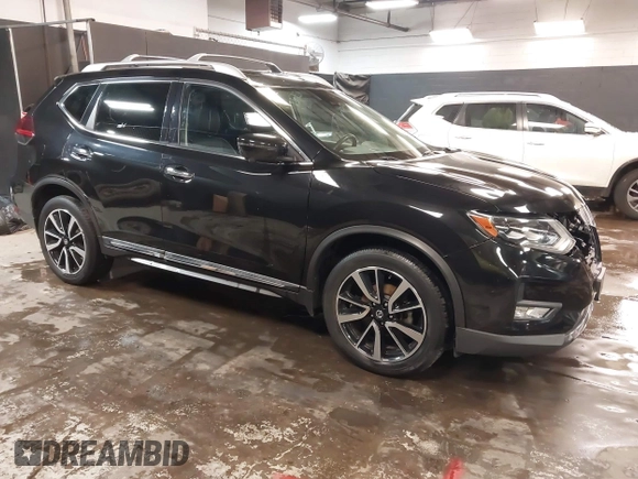 2019 Nissan Rogue SL with VIN 5N1AT2MV7KC823194, listed as a IAAI auction lot 41459999 with 26,833 mi miles. Bid and sale history available at carsss.com. Image 1.