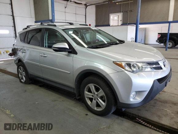 2014 Toyota RAV4 XLE with VIN 2T3RFREV1EW143797, listed as a Copart auction lot 53906105 with 110,463 mi miles and Salvage Title. Bid and sale history available at DreamBid. Image 4.