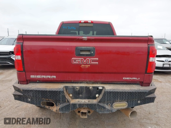 2019 GMC Sierra 2500HD Denali with VIN 1GT12SEYXKF218861, listed as a IAAI auction lot 41176336 with 130,225 mi miles. Bid and sale history available at carsss.com. Image 16.
