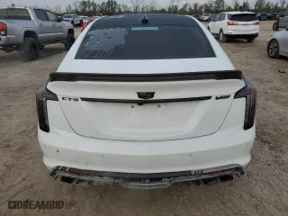 2022 Cadillac CT5-V Blackwing with VIN 1G6D35R64N0810674, listed as a Copart auction lot 88700835 with 25,780 mi miles and Salvage Title. Bid and sale history available at carsss.com. Image 6.
