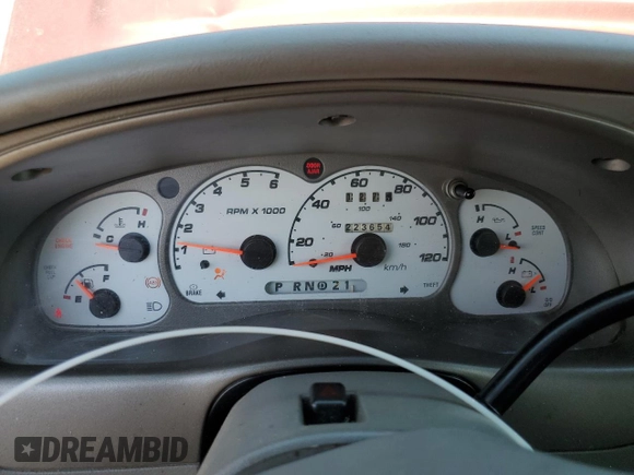 2003 Ford Explorer Sport Trac XLS with VIN 1FMZU67E13UA09380, listed as a Copart auction lot 57090195 with 223,654 mi miles and Salvage title. Bid and sale history available at DreamBid. Image 9.