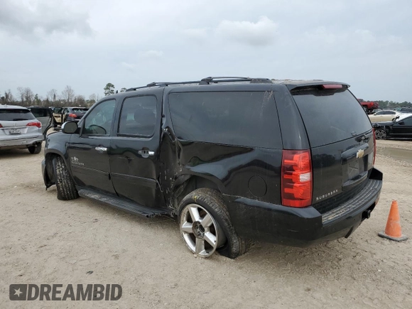 2011 Chevrolet Suburban LT with VIN 1GNSCJE07BR289849, listed as a Copart auction lot 46757225 with 211,600 mi miles and Salvage Title. Bid and sale history available at carsss.com. Image 2.