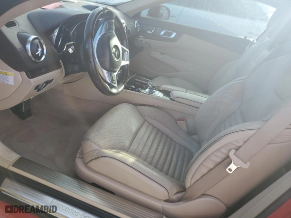 2014 Mercedes-Benz SL-Class SL 550 with VIN WDDJK7DA1EF025798, listed as a Copart auction lot 74262444 with 0 mi miles and Salvage Title. Bid and sale history available at carsss.com. Image 7.