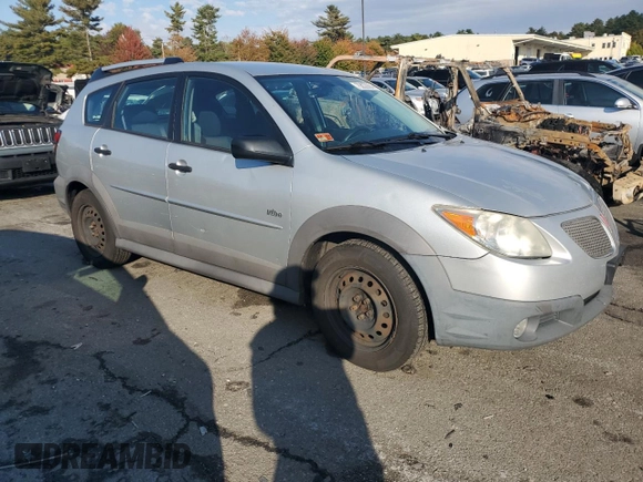 2006 Pontiac Vibe with VIN 5Y2SL65826Z418730, listed as a Copart auction lot 75862884 with 154,999 mi miles and Salvage Title. Bid and sale history available at carsss.com. Image 4.