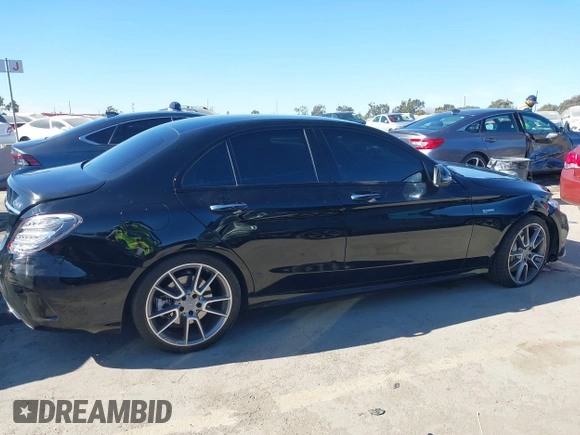 2018 Mercedes-Benz C 43 AMG with VIN 55SWF6EB8JU255227, listed as a IAAI auction lot 41383166 with 65,402 mi miles and . Bid and sale history available at carsss.com. Image 13.
