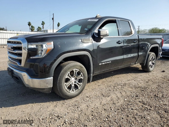 2020 GMC Sierra 1500 SLE with VIN 1GTR8BEK3LZ103080, listed as a Copart auction lot 75664524 with 34,557 mi miles and Clean Title. Bid and sale history available at carsss.com. Image 1.