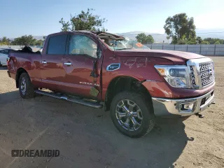 2018 Nissan Titan XD SV with VIN 1N6AA1F44JN521080, listed as a Copart auction lot 62967394 with 26,497 mi miles and Salvage Title. Bid and sale history available at carsss.com. Image 4.