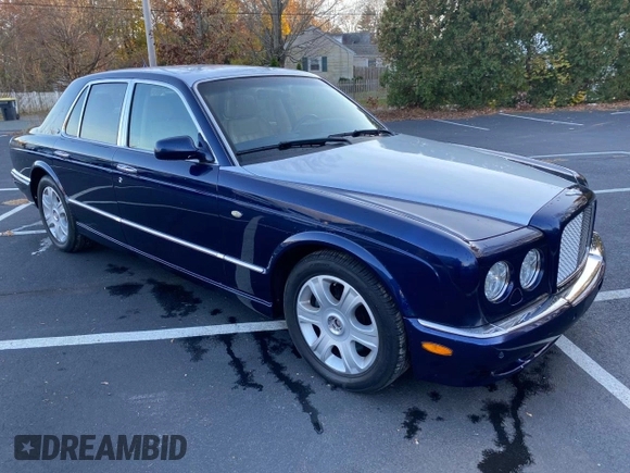 2008 Bentley Arnage with VIN SCBLC47J48CX12700, listed as a Copart auction lot 55392345 with 72,001 mi miles and Clean Title. Bid and sale history available at DreamBid. Image 1.