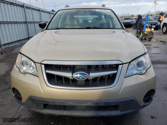 2008 Subaru Outback (Natl) with VIN 4S4BP60C686313821, listed as a Copart auction lot 43437875 with NaN miles and Salvage Title. Bid and sale history available at carsss.com. Image 5.