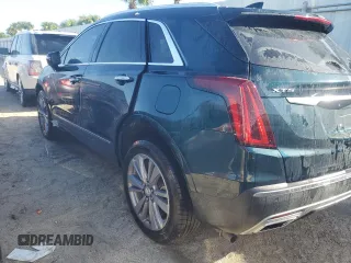 2024 Cadillac XT5 FWD Premium Luxury with VIN 1GYKNCR49RZ742305, listed as a Copart auction lot 75082024 with 0 mi miles and Non Repairable. Bid and sale history available at carsss.com. Image 2.