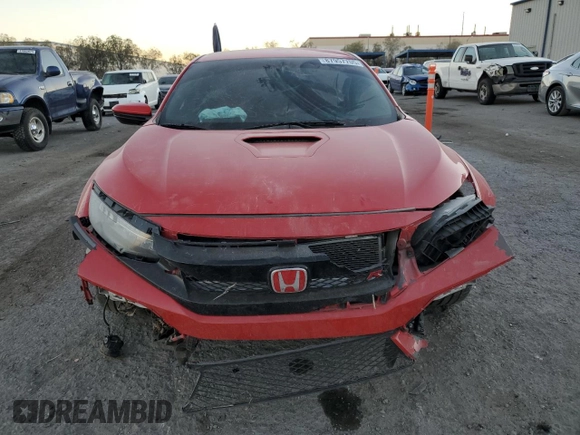 2018 Honda Civic Type R Touring z VIN SHHFK8G71JU202224, wystawiony jako Copart lot #87957705 z przebiegiem 66 721 mil mil oraz Szkoda całkowita • Salvage title. Historia ofert i sprzedaży dostępna na DreamBid. Obrazek 5.