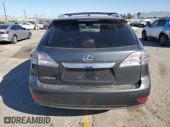 2010 Lexus RX 350 z VIN 2T2ZK1BAXAC022961, wystawiony jako Copart lot #56685165 z przebiegiem Nie podano mil oraz Szkoda całkowita • Salvage title. Historia ofert i sprzedaży dostępna na DreamBid. Obrazek 6.