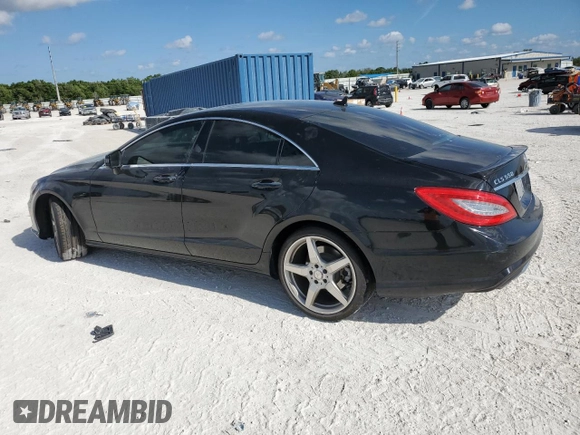 2014 Mercedes-Benz CLS-Class CLS 550 with VIN WDDLJ7DB0EA097173, listed as a Copart auction lot 49833315 with 66,237 mi miles and Salvage Title. Bid and sale history available at carsss.com. Image 2.
