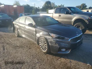 2018 Kia Cadenza Premium with VIN KNALC4J11J5127313, listed as a Copart auction lot 73048234 with 101,171 mi miles and Salvage Title. Bid and sale history available at carsss.com. Image 4.