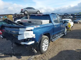 2023 Chevrolet Silverado 1500 Custom with VIN 1GCPDBEK9PZ119812, listed as a IAAI auction lot 41617315 with 37,297 mi miles and . Bid and sale history available at DreamBid. Image 4.