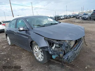 2014 Honda Accord Sedan EX with VIN 1HGCR2F7XEA047834, listed as a IAAI auction lot 42045081 with 162,532 mi miles. Bid and sale history available at carsss.com. Image 1.