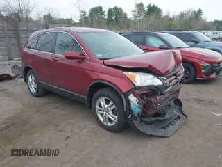 2011 Honda CR-V EX-L with VIN 5J6RE4H77BL012532, listed as a IAAI auction lot 42101102 with 50,965 mi miles. Bid and sale history available at carsss.com. Image 1.