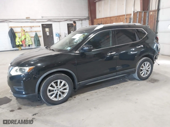 2017 Nissan Rogue S with VIN KNMAT2MV2HP608540, listed as a IAAI auction lot 41879765 with 84,051 mi miles. Bid and sale history available at carsss.com. Image 17.