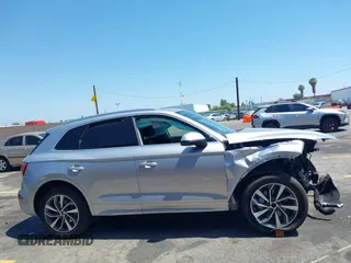 2022 Audi Q5 S line Premium Plus with VIN WA1EAAFY2N2056520, listed as a IAAI auction lot 42531917 with Not provided miles and . Bid and sale history available at DreamBid. Image 13.