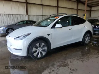 2020 Tesla Model Y Long Range z VIN 5YJYGDEE7LF015255, wystawiony jako Copart lot #55404995 z przebiegiem 46 109 mil mil oraz Szkoda całkowita • Salvage title. Historia ofert i sprzedaży dostępna na DreamBid. Obrazek 1.
