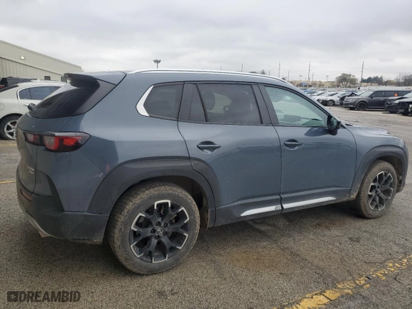 2023 Mazda CX-50 2.5 Turbo Meridian Edition with VIN 7MMVABXY3PN140793, listed as a Copart auction lot 80660264 with 25,432 mi miles and Salvage Title. Bid and sale history available at carsss.com. Image 3.
