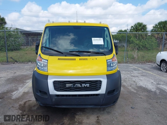 2020 Ram ProMaster Cargo with VIN 3C6TRVAG6LE127298, listed as a IAAI auction lot 42191503 with 216,603 mi miles and . Bid and sale history available at DreamBid. Image 12.